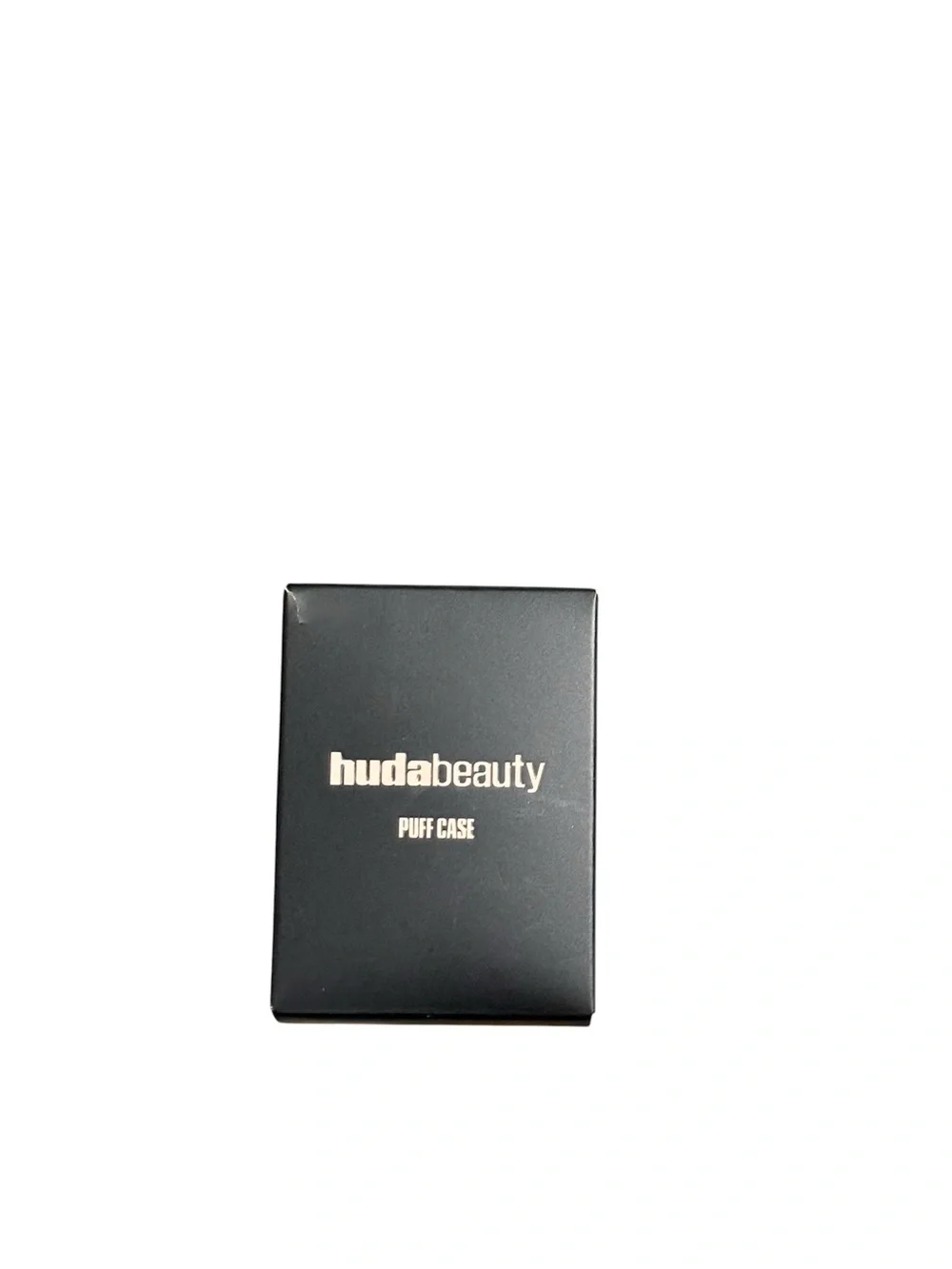 Huda Beauty Black Puff Case. BRAND NEW